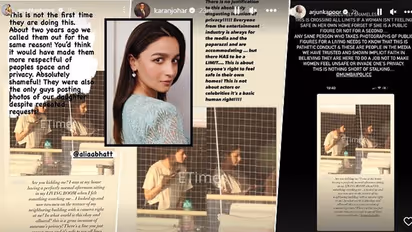 Alia Bhatt gets support from Karan Johar, Arjun Kapoor, Anushka Sharma for 'invasion of privacy' - READ