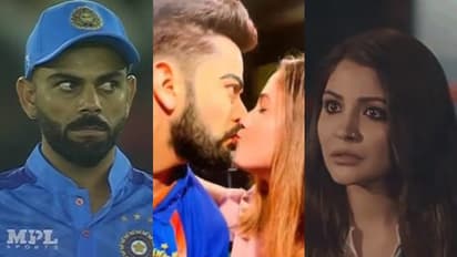 വിരാട് കോലിയുടെ പ്രതിമയുടെ ചുണ്ടില്‍ ചുംബിച്ച് യുവതി; അനുഷ്ക ഇതൊന്നും കാണുന്നില്ലേ എന്ന് ആരാധകര്‍-വീഡിയോ