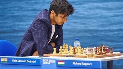 ಕ್ಯಾಂಡಿಡೇಟ್ಸ್ ಚೆಸ್: ವಿದಿತ್ ವಿರುದ್ಧ ಗೆದ್ದು ಜಂಟಿ ಅಗ್ರಸ್ಥಾನಕ್ಕೇರಿದ ಗುಕೇಶ್