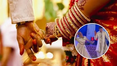 மணமேடையில் திருமணம் ஜோடி செய்த காரியம்.. ஷாக்கான உறவினர்கள் - வைரல் வீடியோ