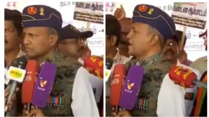 'തോക്കും ബോംബും ഉപയോ​ഗിക്കാൻ തഴക്കമുള്ളവരാണ്'; തമിഴ്നാട്ടിൽ വിരമിച്ച സൈനികന്റെ ഭീഷണി പ്രസംഗം, കേസ്