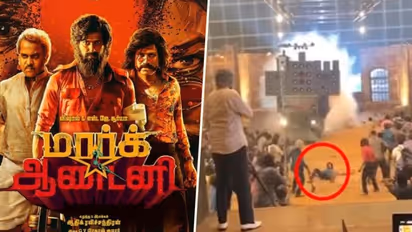 Action sequence goes wrong at 'Mark Antony' sets; actors Vishal and S J Suryah have narrow escape