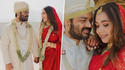 Actress Maanvi Gagroo ties the knot with her longtime boyfriend Varun Kumar; See first wedding photos