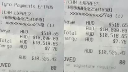 ടിപ്പായി കിട്ടിയത് നാല് ലക്ഷം രൂപ; കണ്ണീരണിഞ്ഞ് വെയിറ്റര്!