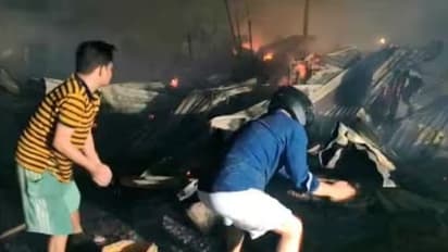 ಅಸ್ಸಾಂನ ಗುವಾಹಟಿಯಲ್ಲಿ ಭಾರೀ ಬೆಂಕಿ, 150 ಮನೆಗಳು ಸುಟ್ಟು ಭಸ್ಮ!