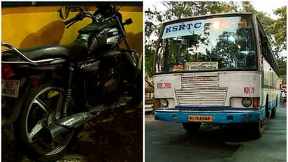 കെഎസ്ആർടിസി ബസ് ബൈക്കിലിടിച്ചു, കോഴിക്കോട്ട് നഗരമധ്യത്തിൽ ദമ്പതികൾക്ക് ദാരുണാന്ത്യം 