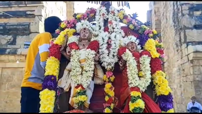 கங்கைகொண்ட சோழபுரம் பிரகதீஸ்வரர் ஆலயத்தில் கொயேற்றத்துடன் தொடங்கிய பிரமோற்சவம்