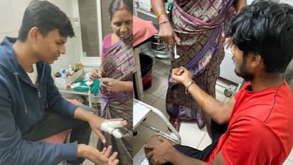 హైదరాబాద్ సెంట్రల్ యూనివర్సిటీలో ఏబీవీపీ, ఎస్ఎఫ్ఐ విద్యార్థుల ఘర్షణ.. పలువురికి గాయాలు