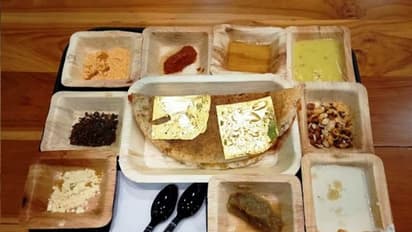 Golden Dosa: 24காரட் தங்க தோசை| வாங்குற விலைதான! அலைமோதும் கூட்டம் எங்கு தெரியுமா?