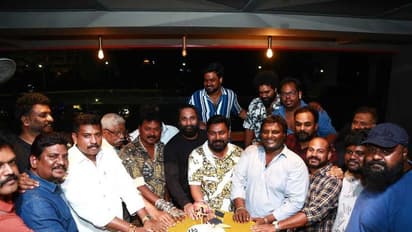 பிரமாண்டமாக நடந்த 'பகாசூரன்' சக்ஸஸ் மீட்!  மோகன். G க்கு 5 லட்சம் மதிப்புள்ள வாட்ச் பரிசளித்த தயாரிப்பாளர்!