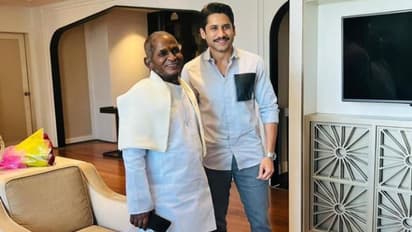 ఇళయరాజాని కలిసిన నాగచైతన్య.. ఫ్యాన్ బాయ్‌ మూవ్‌మెంట్‌తో ఎమోషనల్‌ నోట్‌.. 