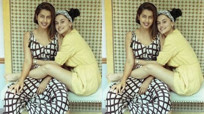 Taapsee: ప్యాంటు లేకుండా పబ్లిక్ లో ఆ ఫోజేంటి తాప్సీ..!