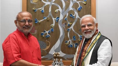 பிரதமர் மோடியை திடீரென சந்தித்த ஜார்க்கண்ட் ஆளுநர் சி.பி.ஆர் - எதற்கு தெரியுமா.?