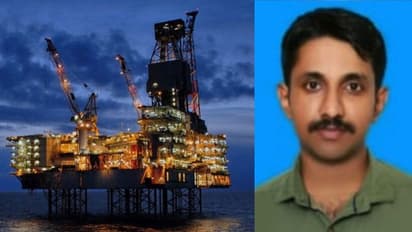 ഒഎൻജിസി റിഗ്ഗിൽ നിന്നും വീണ് കാണാതായ മലയാളി യുവാവിനെ രണ്ട് ദിവസം കഴിഞ്ഞിട്ടും കണ്ടെത്താനായില്ല