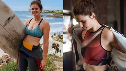 అందాలను తనివితీరా ఆరబోస్తున్న సొట్టబుగ్గల సఫారీ ఓపెనర్.. ఈ ఫిజిక్ బాలీవుడ్ హీరోయిన్లకే ఉండుంటేనా..!