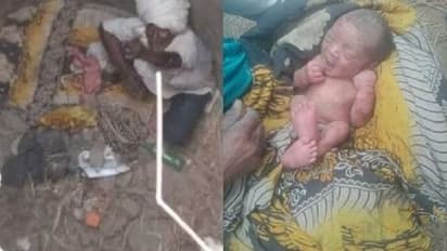 ನೀರಿಲ್ಲದ ಬಾವಿಗೆ ಎಸೆದ ಮಗುವನ್ನು ಕಾಪಾಡಿದ ನಾಗರಹಾವು, ಕಂದನ ಹೊಟ್ಟೆ ಸುತ್ತಿಕೊಂಡು ರಾತ್ರಿ ಇಡೀ ಕಾದ ಸರ್ಪ!