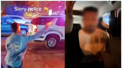 പൊലീസ് വാഹനത്തിന് നേരെ വാട്ടര്‍ ബലൂണ്‍ എറിഞ്ഞ പ്രവാസിയെ നാടുകടത്തും