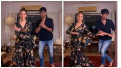 రూమార్డ్ లవర్ తో హీరో సిద్దార్థ్ చిందులు... క్లారిటీ ఇచ్చినట్లేనా!