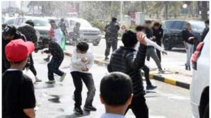 അതിര് കടന്ന ആഘോഷം; പ്രവാസികള്‍ ഉള്‍പ്പെടെ നിരവധിപ്പേര്‍ക്ക് കണ്ണിന് പരിക്കേറ്റു