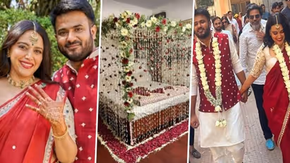 Swara Bhasker shares photos of her bedroom, husband Fahad Ahmad calls it 'filmy suhaag raat'