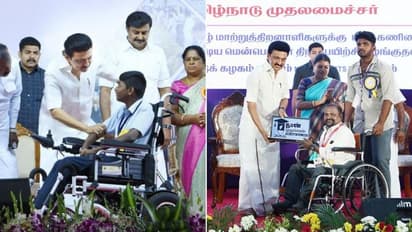 தந்தையை மிஞ்சிய மகன்.. மாற்றுத் திறனாளிகள் & திருநங்கைக்களுக்கு நலத்திட்டங்களை வாரி வழங்கிய முதல்வர் ஸ்டாலின்