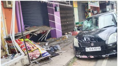 നിയന്ത്രണം വിട്ട കാര്‍ കടയിലേക്ക് ഇടിച്ച് കയറി; കടയുടമയ്ക്ക് ഗുരുതര പരിക്ക്