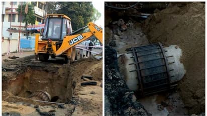 കൊച്ചിയിൽ പൊട്ടിയ പൈപ്പ് മാറ്റി സ്ഥാപിച്ചു, പമ്പിങ് തുടങ്ങി