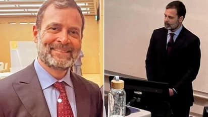 Rahul Gandhi's new look at Cambridge University; trims Bharat Jodo Yatra beard