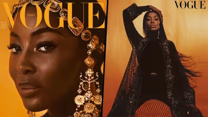 Supermodel Naomi Campbell makes her Vogue India debut in traditional Sabyasachi jewelry
