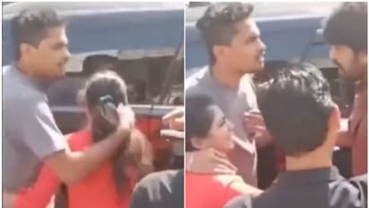 പൊതുവഴിയിൽ കാമുകിയെ തല്ലി യുവാവ്, യുവ നടന്റെ മാസ് ഇടപെടല്; മാപ്പ് പറയണമെന്ന് ആവശ്യപ്പെട്ടു, വീഡിയോ വൈറൽ