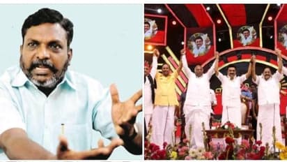 பாஜக எதிர்ப்பு தலைவர்களை ஒன்றினைக்க வேண்டிய நேரம் இது.! பிரதமர் பதவி பற்றி பின்னர் பேசிக்கலாம்- திருமாவளவன்