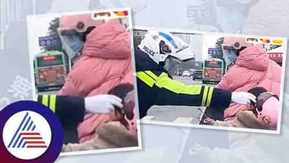 ಟ್ರಾಫಿಕ್‌ನಲ್ಲಿ ಪುಟ್ಟ ಬಾಲಕಿಯ ಹೆಲ್ಮೆಟ್‌ ಸರಿಪಡಿಸಿದ ಪೊಲೀಸ್‌ಗೆ ಕ್ಯಾಂಡಿ ನೀಡಲು ಮುಂದಾದ ಪೋರಿ: ವಿಡಿಯೋ ವೈರಲ್‌