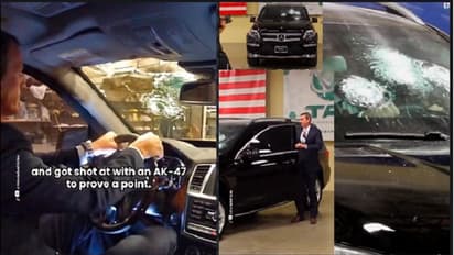 ಬುಲೆಟ್ ಪ್ರೂಫ್ ಕಾರಿಗೆ ಹೀಗೂ ಪ್ರಮೋಷನ್ : ತನ್ನ ಉತ್ಪನ್ನದ ಬಗ್ಗೆ ಅದೆಂಥಾ ವಿಶ್ವಾಸ ನೋಡಿ