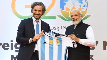 'Modi 10': Argentina FM gifts Indian PM World Cup 2022-winning jersey; Messi fans elated