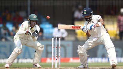 ഇതൊക്കെയാണ് കോലിക്ക് മാത്രം കഴിയുന്നത്; കാണാം ഓസീസിന്റെ കിളി പാറിച്ച ഷോട്ട്