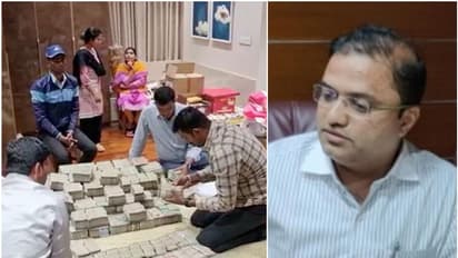 മുറി നിറയെ നോട്ടുകൾ; കർണാടക ബിജെപി എംഎൽഎയുടെ മകന്റെ വീട്ടിൽനിന്ന് പിടിച്ചെടുത്തത് കോടികൾ -വീഡിയോ