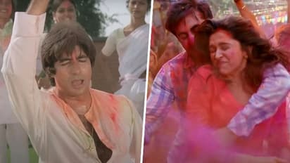 Holi 2023: 4 iconic Bollywood songs that capture the essence of colorful festival