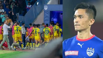 Indian Super League: ಸೆಮೀಸ್‌ಗೆ ಬೆಂಗಳೂರು ಎಫ್‌ಸಿ ಲಗ್ಗೆ..! ವಿವಾದ ಮಾಡಿ ಮೈದಾನ ತೊರೆದ ಕೇರಳ