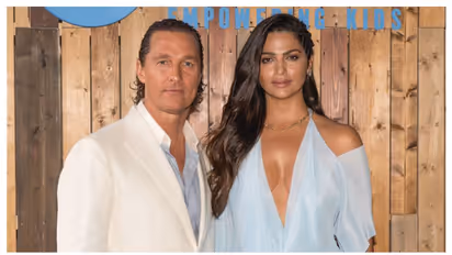 Matthew McConaughey's wife Camila shares flight turbulence video, says 'plane dropped 4000 feet'