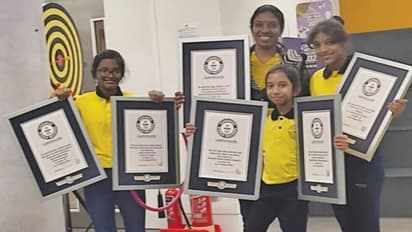 9 சாதனைகளை முறியடிக்க திட்டமிட்டு 6 சாதனைகளை தகர்த்த தமிழக மாணவிகள்!