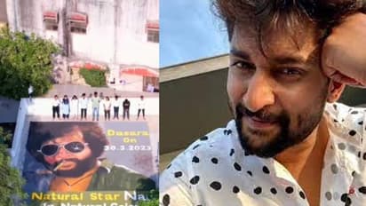 హీరో నానీకి మహారాష్ట్ర అభిమాని డిఫరెంట్ గిఫ్ట్, వైరల్ అవుతున్న వీడియో