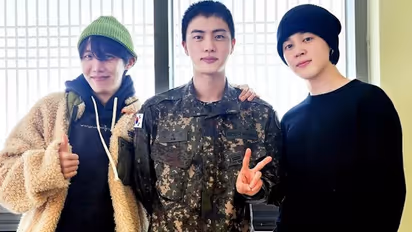 BTS Jin's first post after military enlistment as J-Hope, Jimin visit him makes fans teary-eyed