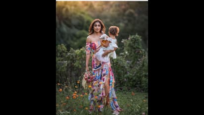 கண்கள் நீயே... காற்றும் நீயே..! செல்ல மகளுடன் முதன்முறையாக போட்டோஷூட் நடத்திய ஸ்ரேயா - வைரல் கிளிக்ஸ் இதோ