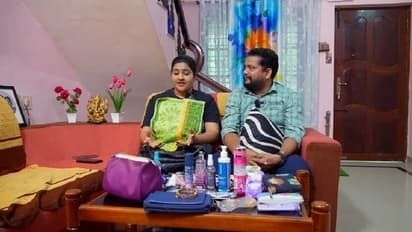 "ഒരു മിനി സൂപ്പർ മാർക്കറ്റ്" ; വാട്സ് ഇൻ മൈ ബാഗ് ചലഞ്ചുമായി അപ്സരയും ആൽബിയും