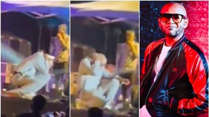 ಹಾಡುವಾಗ ತಲೆಗೆ ಬಡಿದ ಡ್ರೋನ್: ವೇದಿಕೆಯಲ್ಲೇ ಕುಸಿದ ಖ್ಯಾತ ಗಾಯಕ ಬೆನ್ನಿ ದಯಾಳ್, ವಿಡಿಯೋ ವೈರಲ್