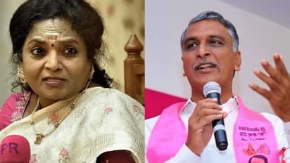 గవర్నర్ గారు... రాజ్యాంగ పదవిలో వుండి రాజకీయాలా..!: హరీష్ కౌంటర్