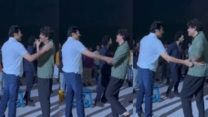 'നൻപൻ ഡാ..'; സൊറ പറഞ്ഞ്, കളിച്ച് ചിരിച്ച് മമ്മൂട്ടിയും നാഗാർജുനയും- വീഡിയോ