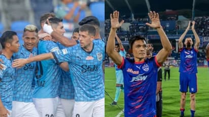 ഐഎസ്എല് ആദ്യ സെമി; ഛേത്രിയുടെ വിവാദ ഗോളില് ബ്ലാസ്റ്റേഴ്സിനെ വീഴ്ത്തിയ ബെംഗളൂരു ഇന്ന് മുംബൈക്കെതിരെ