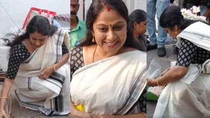 പതിവ് തെറ്റിയില്ല, പൊങ്കാലയിടാൻ എത്തി ചിപ്പി, 'വലിയൊരു അനു​ഗ്രഹ'മെന്ന് താരം