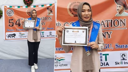 'This is my answer to Taliban': Afghan girl gets gold medal in MA; tops Gujarat University